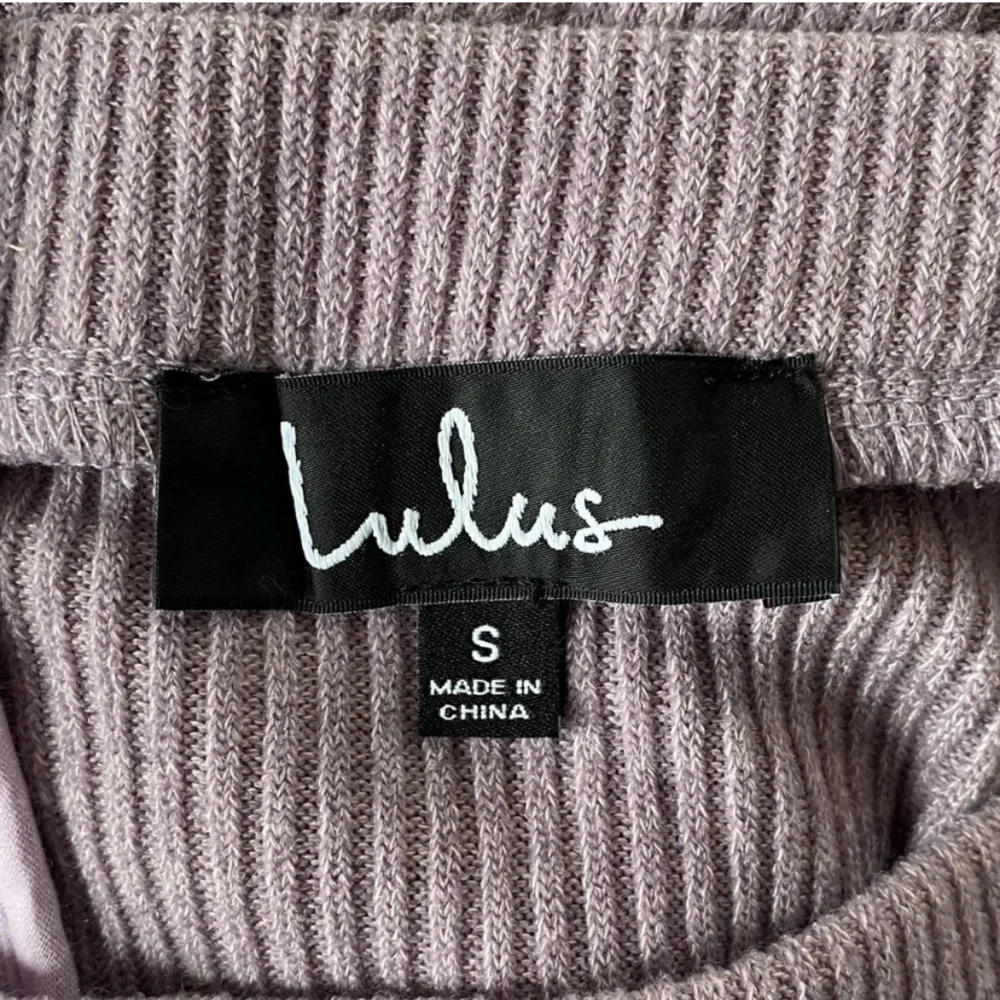 NWT Lulu's Flare Enough Lavender Off-the-Shoulder Skater Dress Small - Picture 4 of 9